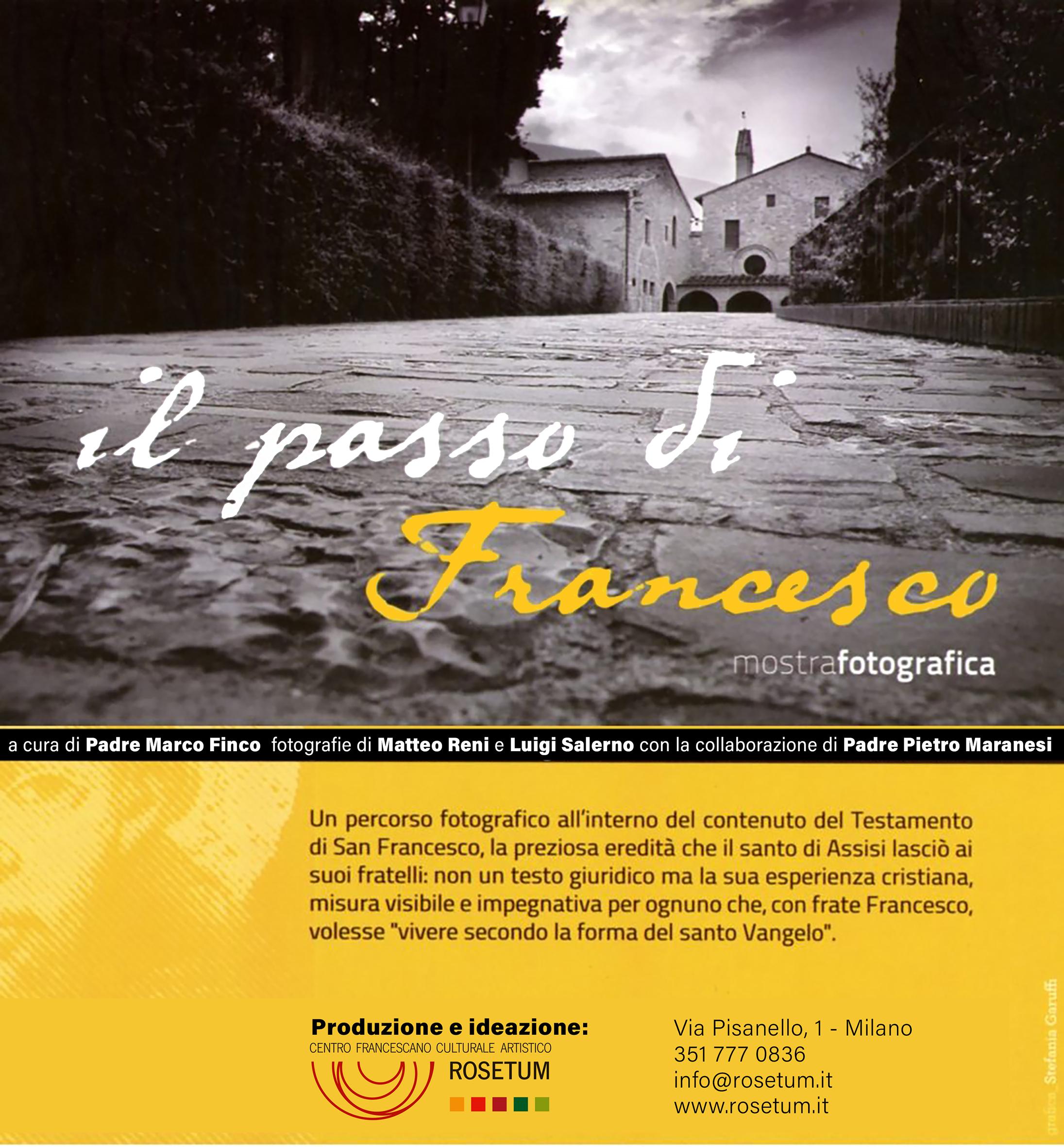 mostra "il passo di Francesco"