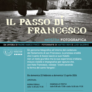 mostra "il passo di Francesco"