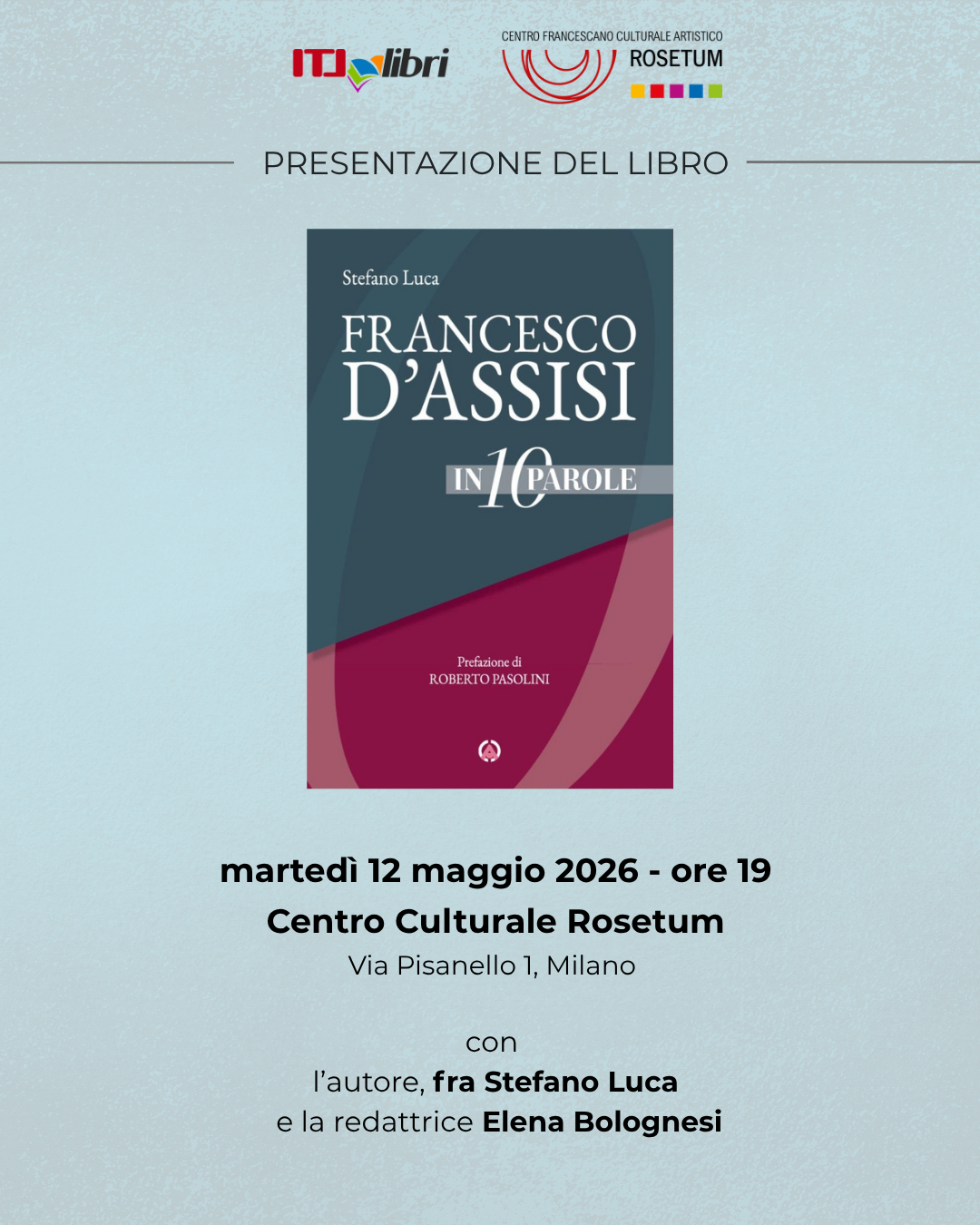 copertina libro francesco d'assisi in 10 parola